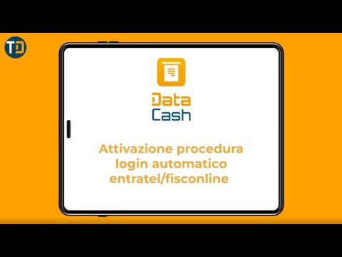Data Cash - Attivazione procedura login automatico Intratel/Fisconline