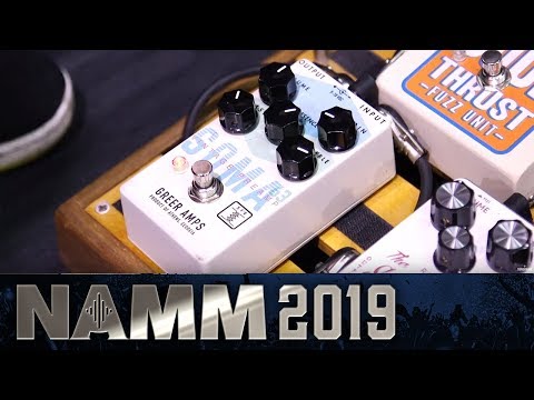 New Greer Gear! The Soma 63 Vintage Preamp Pedal - NAMM 2019