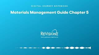 Chapter 5: Digitizing Materials Management - Your Guide to Building a Connected Lifecycle