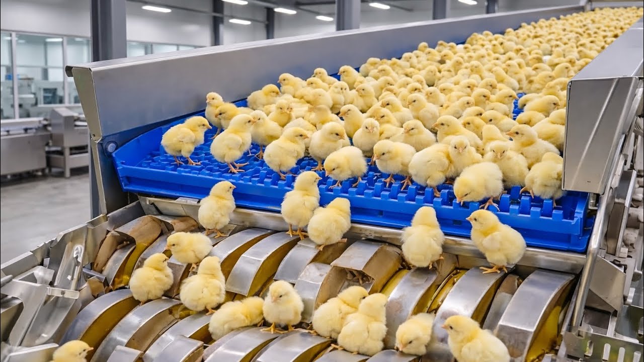 How Millions of Chicks Are Born Every Day — Inside the Largest Hatchery