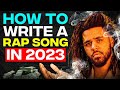 How To Write A Rap Song In 5 Different Ways