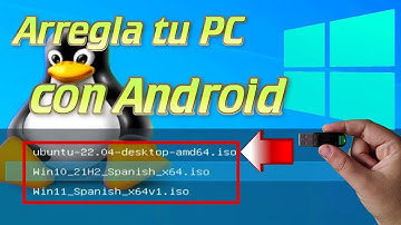 Crea un USB MULTIBOOT con tu teléfono Android Instalación Windows y Linux
