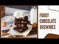 Best Ever Fudgy Chocolate Brownies ( with eggless option)! Bake with Shivesh