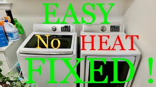 Samsung Dryer NOT Heating  EASY FIX  How To Repair a Dryer