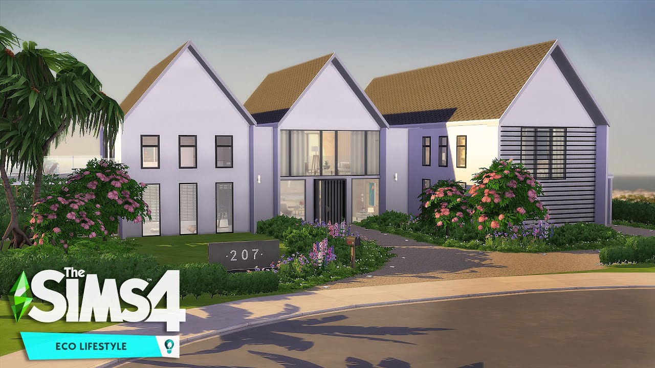 Modern Luxury House | Stop Motion Speed build | The Sims 4 | NO CC ...
