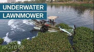 Underwater Lawnmowers Are Cleaning Trash Out Of Rivers