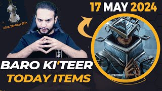 BARO KI'TEER May 17th, 2024 | New Altra Sentinel Skin [WARFRAME]