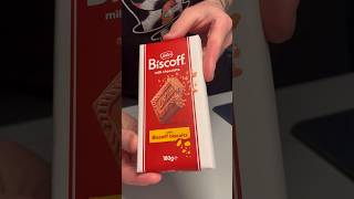 Biscoff Milk Chocolate 🍫 ASMR #asmr #mukbang #biscoff #unboxingasmr