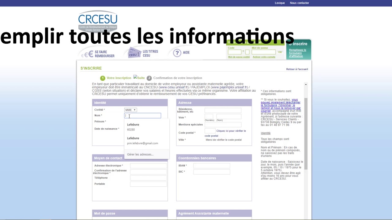 Www Cr Cesu Fr Commande De Bordereau