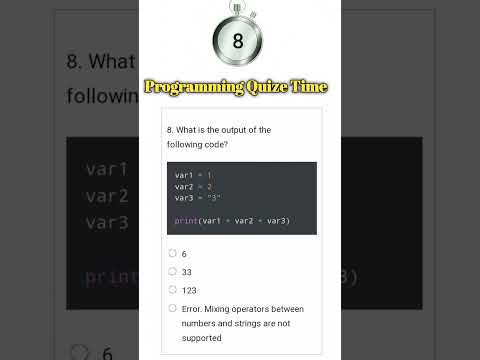 programming Quize Time #coding #computerscience #programmingquestion #javascript #programmingquiz