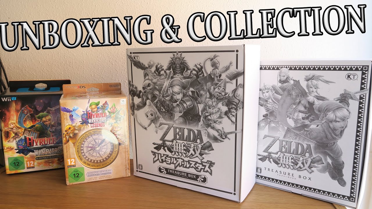Hyrule Warriors Legends - Collector Zelda - Version Japonaise 3DS - Neuf