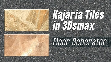 Kajaria Tiles for 3dsmax I "Render Karo  Realistic View" I Tiles for living room I [3dsmax & VRay ]