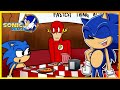 SO WHO'S THE FASTEST!? Sonic Reacts Sonic Logic! | Cartoon Animation