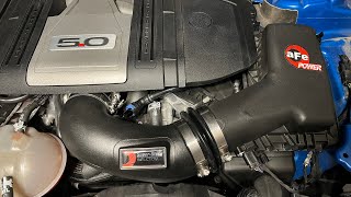 S550 Mustang GT Intake Upgrade With AFE Super Stock by PIPSBURGH VIEWS 1,544 views 2 years ago 8 minutes, 44 seconds