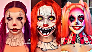 TikTok Clown Makeup (Scary Makeup) Compilation | Goodzik