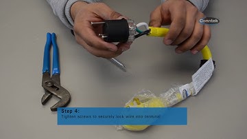 How to Wire A 3 Prong Locking Connector