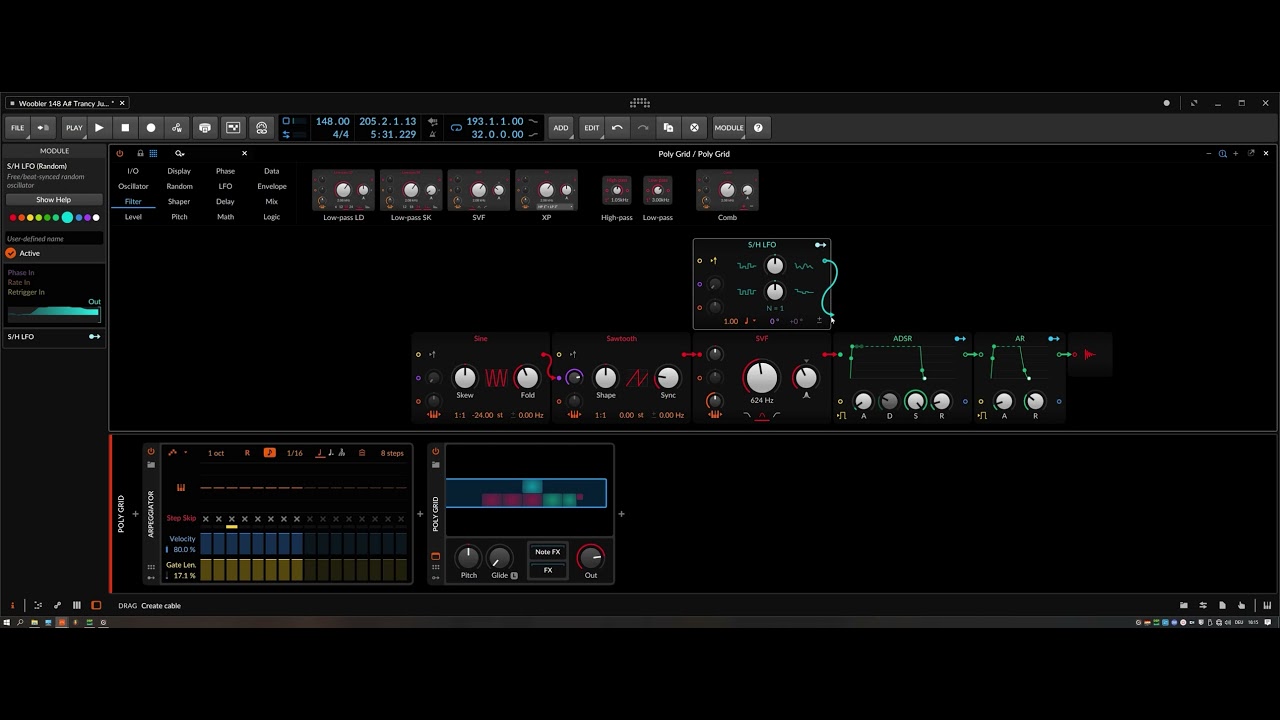 Psytrance FM Lead with Bitwig Instruments - Tutorial - YouTube