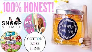 100% HONEST Famous + Underrated Instagram Slime Shop Review! SnoopSlimes + US/UK Package Unboxing