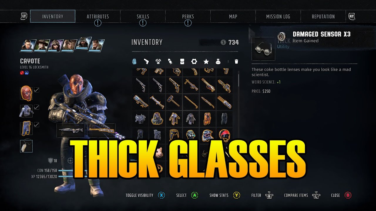 Wasteland 3 - How To Get Weird Science Utility [Thick Glasses] - YouTube