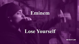 Eminem - Lose Yourself [Lyric Video] [slowed] [screwed] Resimi