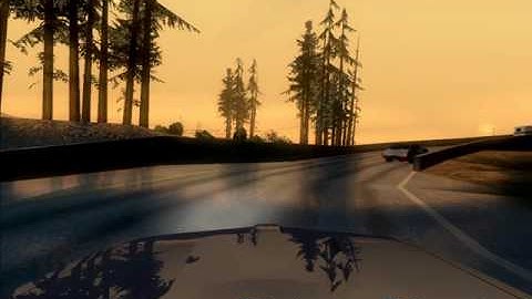 GTA San Andreas ENB series v0075c test2 (reflective bumpmapping)