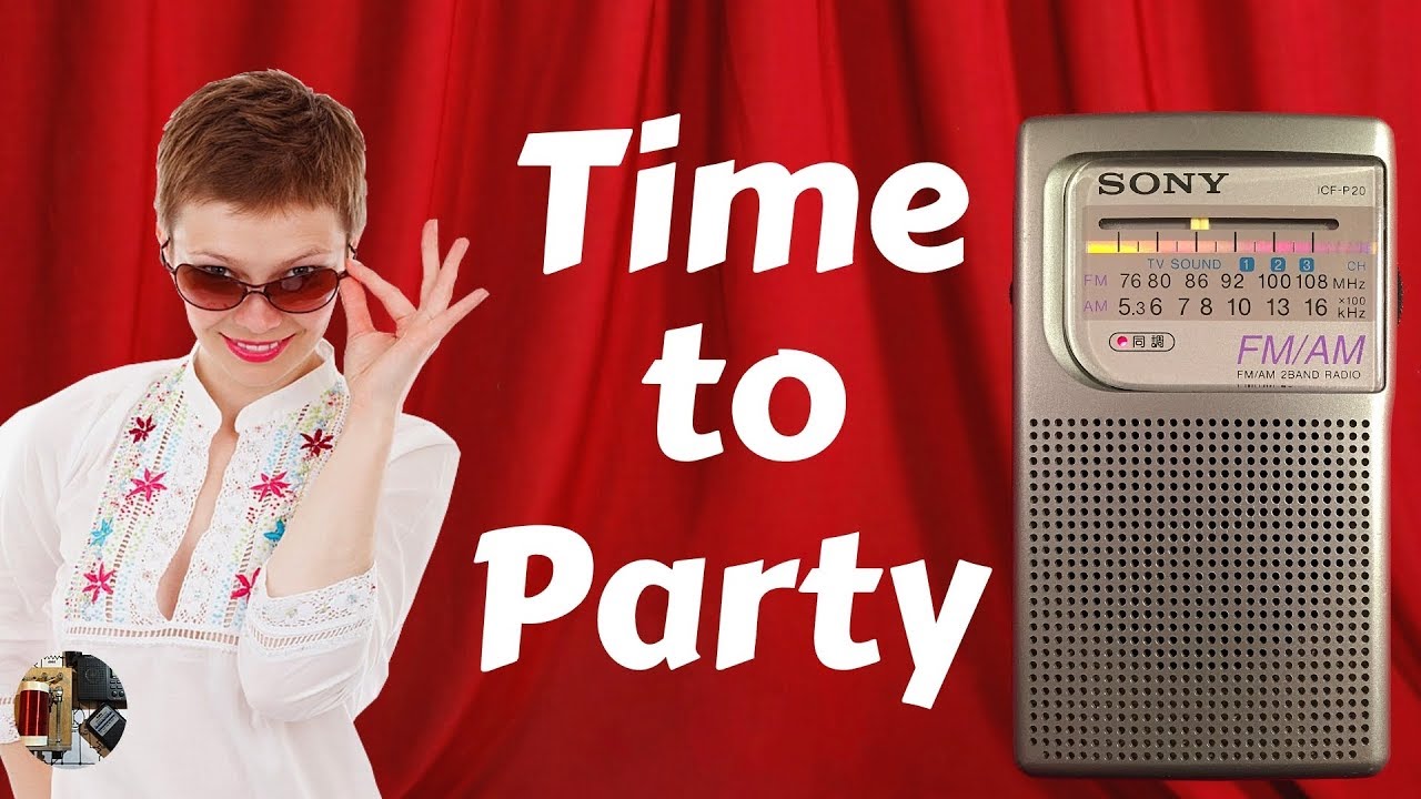 Sony ICF-P20 AM FM Portable Radio Review - YouTube