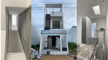 Tiến độ ~3,5 tháng nhà đường Tố Hửu KDC licogi P1 Tp Cà Mau