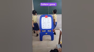PATTERN GAME | CLASS 1 | BUILDS FOCUS , OBSERVATION, PROBLEM SOLVING SKILLS | #educationalvideo