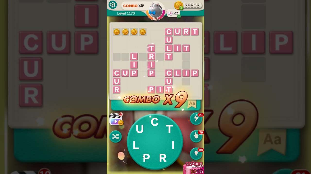 WORD VILLAS level 1170