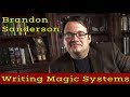 How Brandon Sanderson Writes Magic