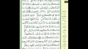 ص 145 - سورة الأنعام - مكررة 7 مرات للتثبيت الشيخ سعد الغامدي {رواية حفص}