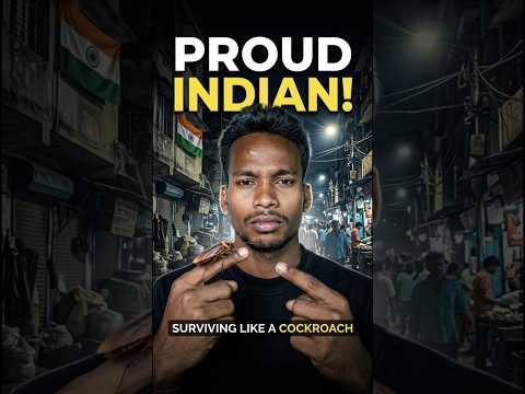 I Am a Proud Indian | I am surviving like a cockroache #ProudIndian #JaiHind #Democracy #citizenship