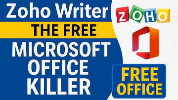 Zoho Writer – The Free Microsoft Office Killer