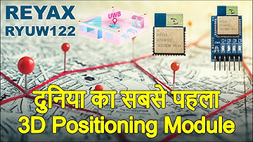 UART Interface Ultra-wideband Transceiver Module for Precise Distance Measurement and 3D Positioning