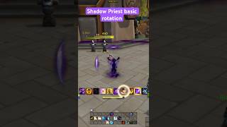 Basic Shadow Priest Rotation in 60 Seconds #foryou #midnight #worldofwarcraft