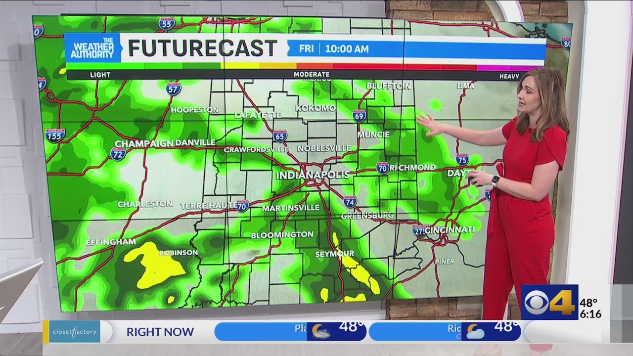 Staying unsettled and very mild into the weekend - YouTube