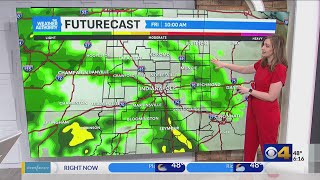 Staying unsettled and very mild into the weekend