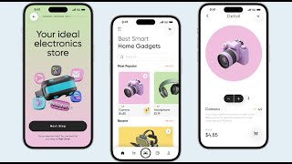 Mini E-commerce UI Design in Flutter with Source Code: Simple &amp; Engaging