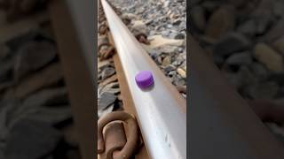 Train vs bottle cap 🧢 what 😱 happened next..? #shorts #train #viral