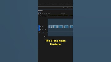 Close Gaps Instantly in Premiere Pro! ✨ #shorts