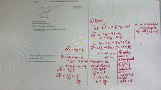 GCSE / IGCSE Vectors Question Solved