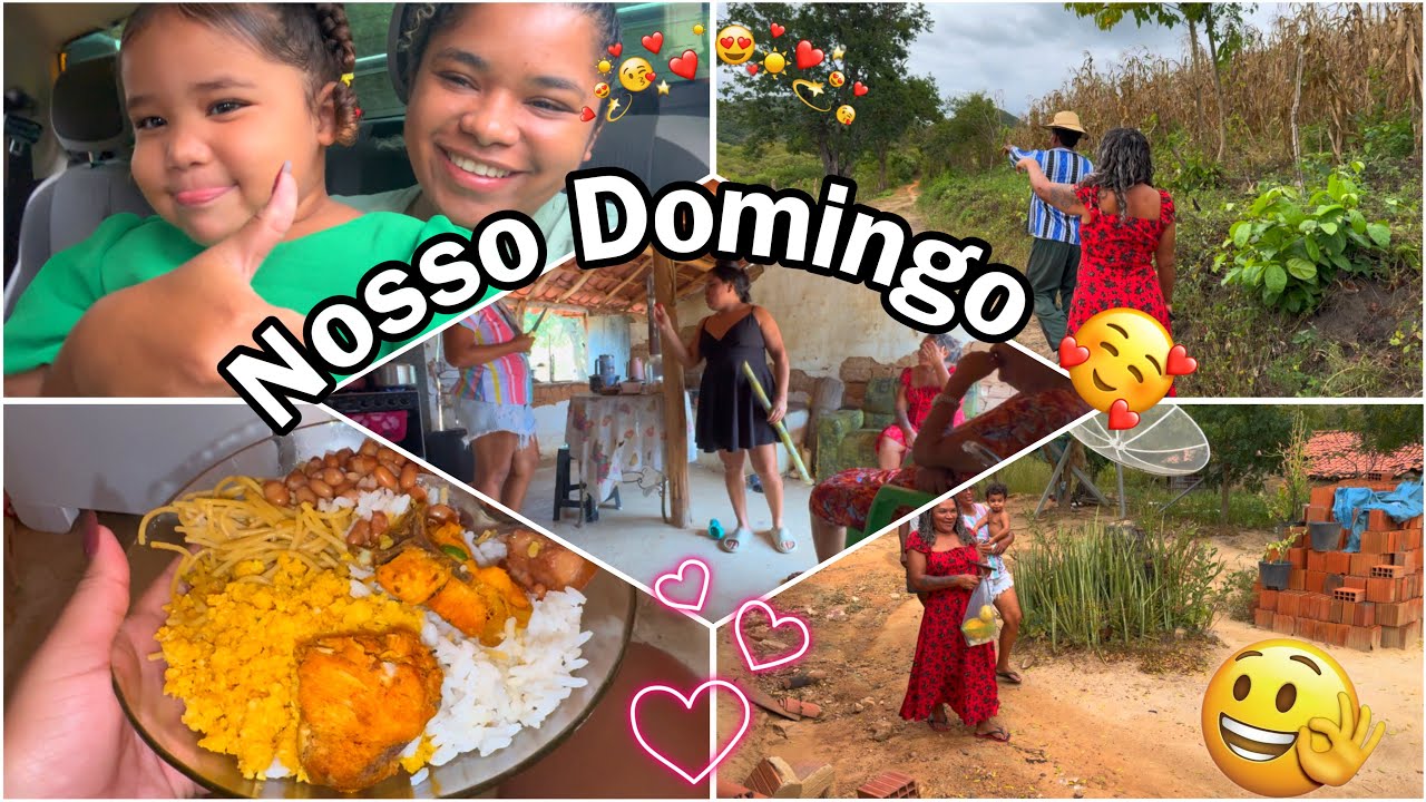 ALMOÇO DE DOMINGO NA CASA DOS NOSSOS AMIGOS 🌵😍