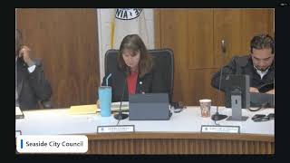 Seaside City Council Meeting 2/19/2026