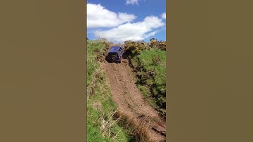 Suzuki Vitara blows diff at Glentarkie Scotland