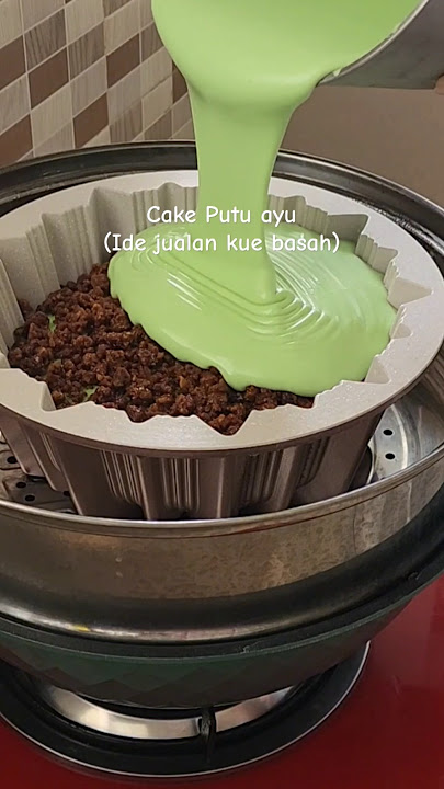 Resep putu ayu versi cake, cantik! Resep klik ▶️☝️ diatas tulisan ini #putuayugulamerah #cakeputuayu