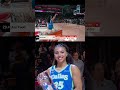 Azzi Fudd became the first rookie to ever win the WNBA 3-Point Contest final 🤩🏆