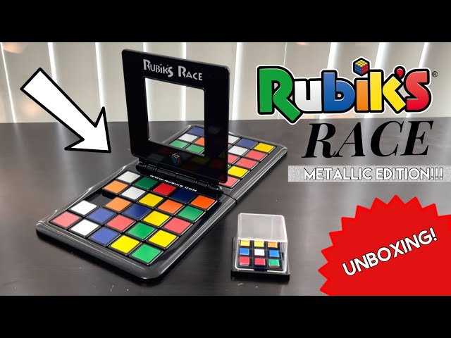 Unboxing the Rubik's Race Metallic Edition!! 