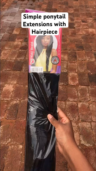 STOP buying expensive ponytail extensions and do it with HAIRPIECE.💕Simple DIY Tutorial.💋✨