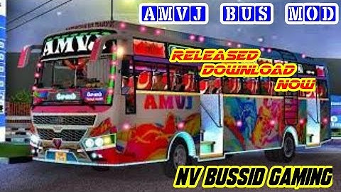 AMVJ Bus Mod Released Download Link Description Download Now & SUBSCRIBE & SUPPORT My Channel 🥳😜👇