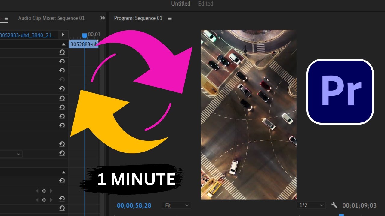 How To Rotate Video In Adobe Premiere Pro-HINDI/URDU
